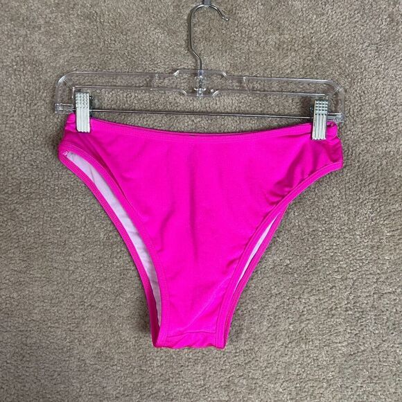 Prettly Little Thing Mix & Match Swim Bikini Top & Bottom Size 12/8 Pink 2 Piece - Picture 4 of 9
